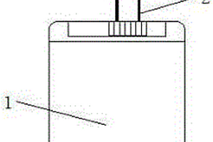 鋰電池安裝用線路按插頭結構