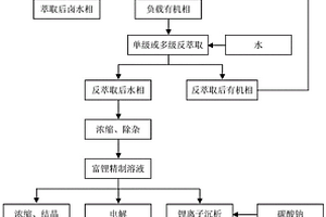 用仲酰胺/烷基酮復合溶劑從含鎂鹵水中分離鎂提取鋰的萃取體系、萃取方法和其應用