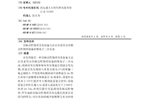 負極活性物質及其制備方法以及采用該負極活性物質制備的鋰離子二次電池