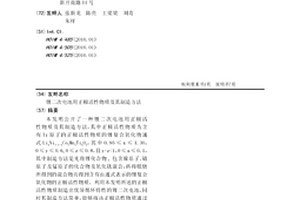 鋰二次電池用正極活性物質及其制造方法
