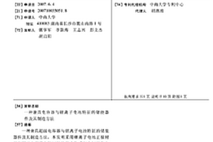 兼具電容器與鋰離子電池特征的儲能器件及其制造方法