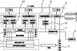 電動汽車磷酸鐵鋰電池組能量均衡控制系統及其電壓采集模塊