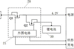 用于車載產品的鋰電池管理電路