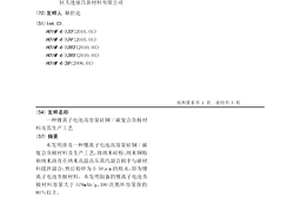 鋰離子電池高容量硅銅/碳復合負極材料及其生產工藝