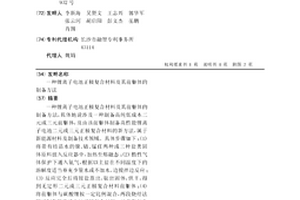 鋰離子電池正極復合材料及其前軀體的制備方法