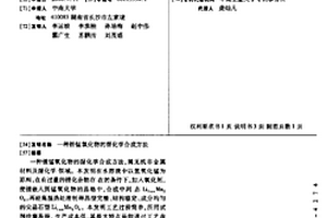 鋰錳氧化物的濕化學合成方法