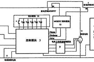 由二次鋰電池組供電的直流電機驅動裝置