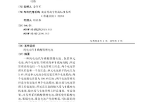 純電動汽車磷酸鐵鋰電池