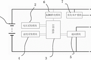 基于單電阻通訊電池狀態的鋰電平臺電路