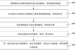 鋰聚合物電池及其制備方法
