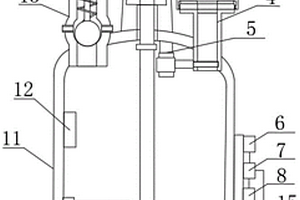 二氯六氟磷酸與氟化鋰合成反應的密封裝置