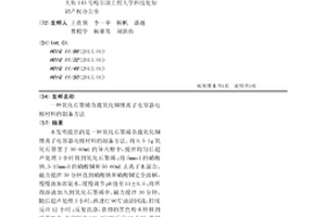 氧化石墨烯負載氧化銅鋰離子電容器電極材料的制備方法