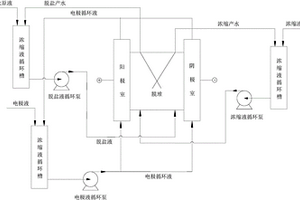 一價離子選擇性電滲析裝置及氯化鋰濃縮液的制備方法
