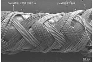 可伸縮纖維狀準固態水系鋰離子電池的制備方法