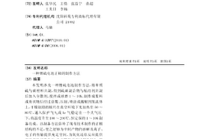 鋰硫電池正極的制作方法