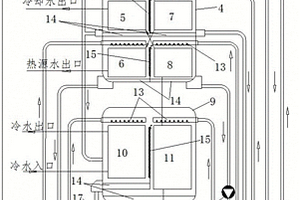 低溫熱水型高性能溴化鋰熱水機組循環系統