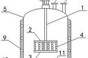 攪拌機構及應用該攪拌機構的氟化鋰生產用碳化罐