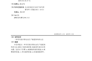 利用廢舊鋰電池生產鈷藍顏料的方法