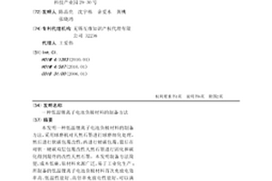 低溫鋰離子電池負極材料的制備方法