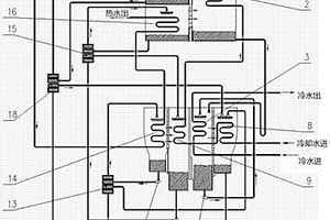 帶單效發生溶液并聯的熱水型溴化鋰吸收式冷水機組