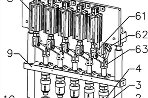 鋰電池蓋帽壓力檢測機構及檢測機
