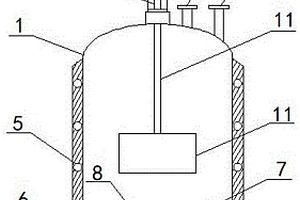 氟化鋰生產用碳化罐