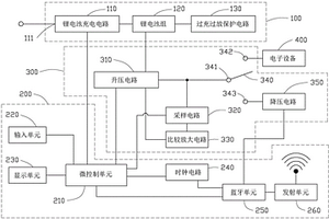 藍牙鍵盤供電系統