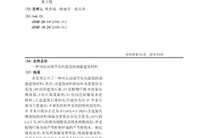 可自動調節室內濕度的調濕建筑材料