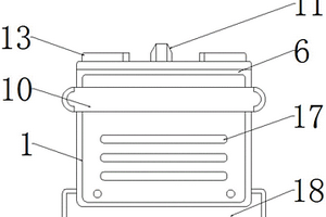 具有內部防水結構的鋰電池