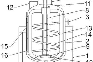 鋰電池負極用的豎式球磨機構