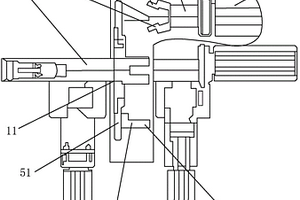 鋰電池套殼機的工位轉換機構