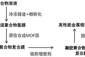 凝膠聚合物電解質復合膜及其制備方法與應用