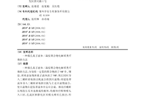 微孔離子液體/凝膠聚合物電解質類纖維的方法