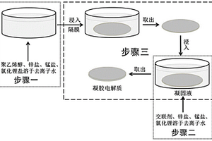 鋅離子電池的凝膠電解質及其制備方法與應用