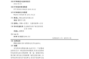陰極電極以及針對其的電化學電池單元