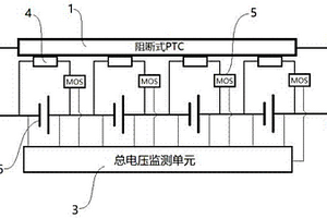 基于阻斷式PTC的電池保護裝置及其方法