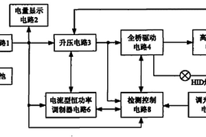 HID手電的電子鎮流器