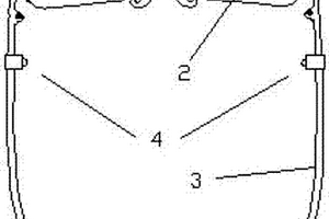太陽穴擠壓式按摩眼鏡及其制作方法