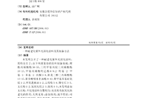 耐老化紫外光固化涂料及其制備方法