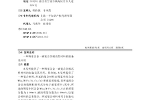 錫基合金-碳復合負極活性材料的制備及應用