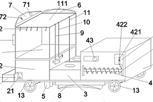 帶無人機的樓宇多功能清潔車