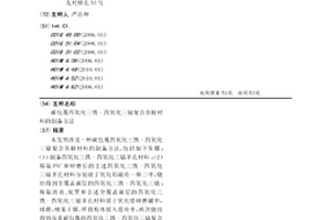 碳包覆四氧化三鐵-四氧化三鈷復合負極材料的制備方法