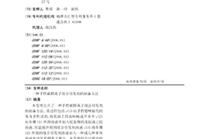 手性碳陰離子組合引發劑的制備方法