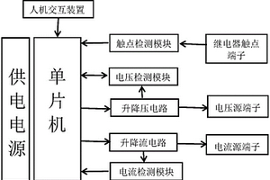 多功能繼電器測試儀及動作電壓、動作電流測試方法