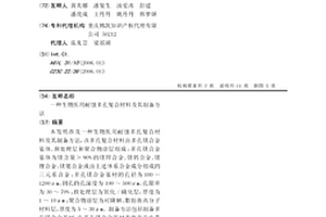 生物醫用耐蝕多孔復合材料及其制備方法