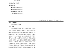 太陽能風扇遮陽傘