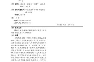 降冰片烯類、醋酸乙烯酯和環己烯類三元共聚催化劑以及三元共聚方法
