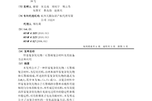 鋅基復雜氧化物/石墨烯復合材料及其制備方法和應用
