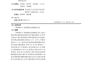 制備SiC泡沫陶瓷過濾器的方法