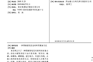 陰極射線發光材料的制備方法